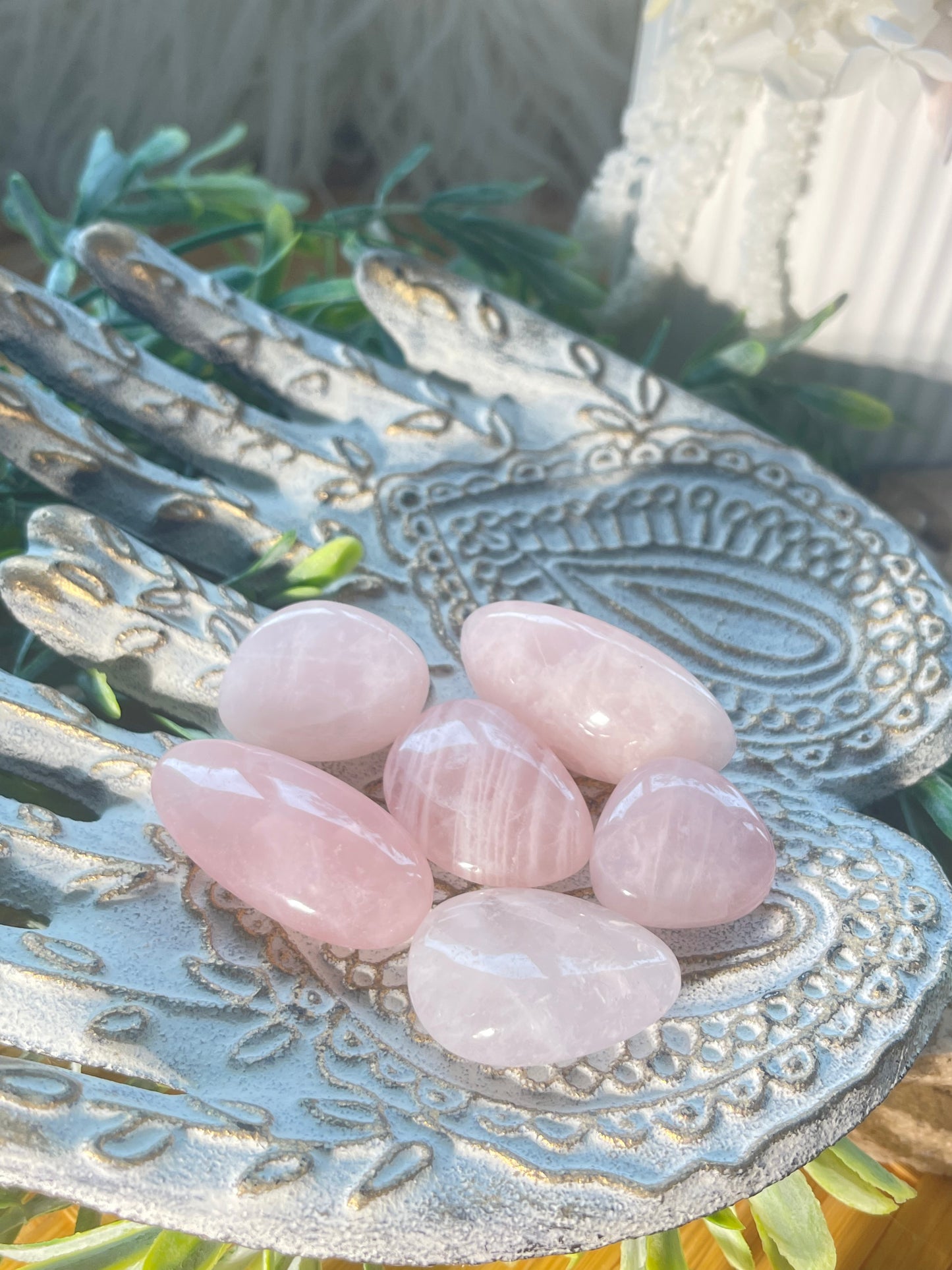 Rose Quartz Tumbles