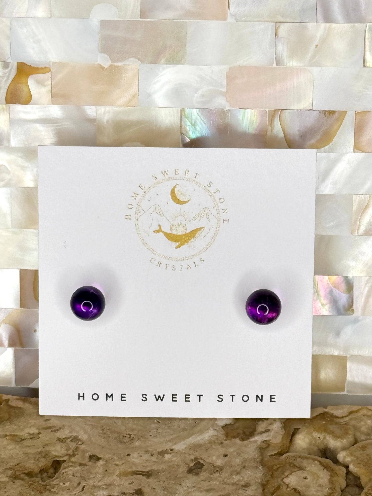 Assorted S925 Crystal Stud Earrings