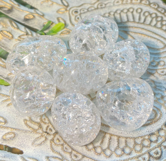 Fire and Ice Quartz Tumbles