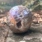 Druzy Aura Sphalerite Skulls