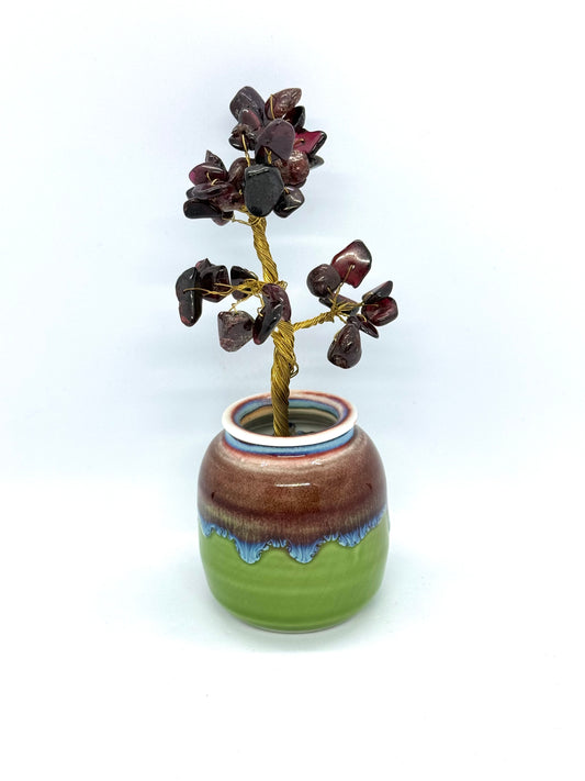 Garnet Crystal Tree