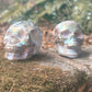 Druzy Aura Sphalerite Skulls