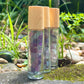 Rainbow Fluorite Essential Oil Crystal Gemstone Roller Ball 10ML Bottle