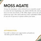 Moss Agate Tumbles