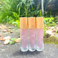 Rose Quartz Essential Oil Crystal Gemstone Roller Ball 10ML Bottle