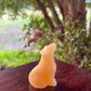 Wolf Animal Crystal Figurine Carving