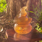 Fluorite Pumpkin Carvings