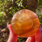 Fluorite Pumpkin Carvings